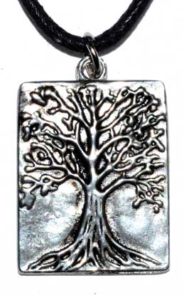 1 1/8" Tree amulet