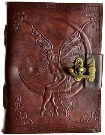 Fairy Moon leather w/ latch