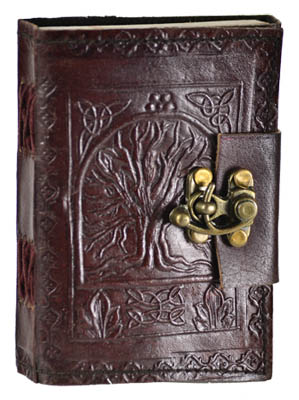 Tree of Life leather w/ latch