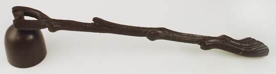 Antiqued Branch snuffer