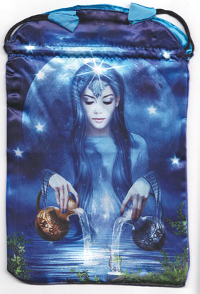 Arcanum tarot bag by Lo Scarabeo 6" x 9"