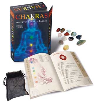 Chakras, Seven Doors of Energy (bk & 7 crystals) by Lo Scarabeo