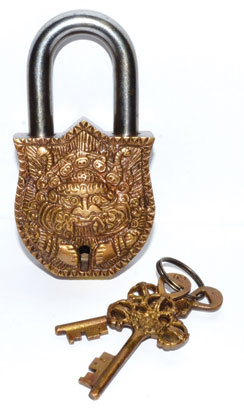 4 1/2" Buddha lock