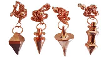 copper plated Brass pendulum