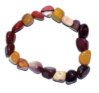 Mookaite gemstone bracelet