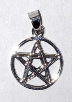 1/2" Pentagram sterling