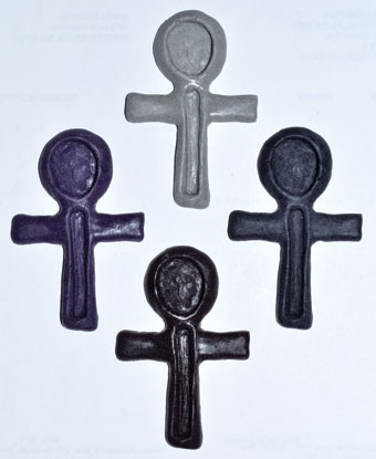 3 1/4" resin Ankh mini (assorted colors)