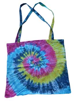 18" x 18" Spiral Tote Bag