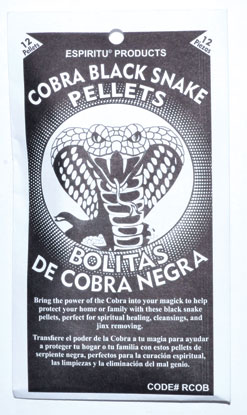 Cobra Black Snake Pellets