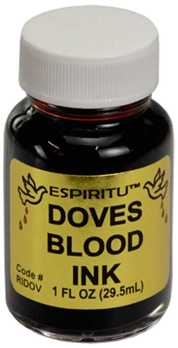 Dove's Blood ink 1 oz