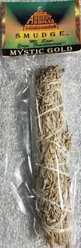 Mystic Gold Smudge stick 5-6"