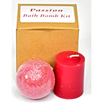 Passion bath bomb kit